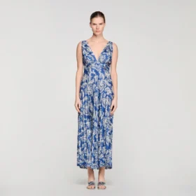 Maxikleid mit Blumenmuster
