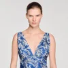 Maxikleid mit Blumenmuster
