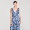 Maxikleid mit Blumenmuster
