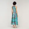 Maxikleid mit Blumenmuster