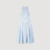 Maxikleid mit Spitzendetails