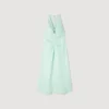 Maxikleid mit V-Ausschnitt und Blumenmuster
