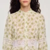 Midi-Kleid aus floraler Spitze