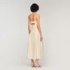 Midi-Kleid aus Guipure-Spitze