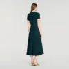 Midi-Kleid aus Pointelle-Strick