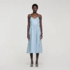Midi-Kleid mit Pailletten