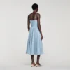 Midi-Kleid mit Pailletten