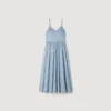 Midi-Kleid mit Pailletten