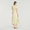 Midi-Kleid mit Paisley-Print
