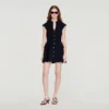 Mini-Kleid in taillierter Passform