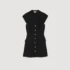 Mini-Kleid in taillierter Passform