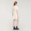 Mini-Strickkleid mit Pointelle-Muster