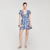 Minikleid mit Blumenprint