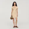 Minikleid mit Blumenprint
