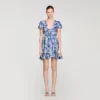 Minikleid mit Blumenprint