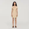 Minikleid mit Blumenprint