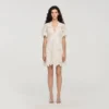Minikleid mit Blumenprint