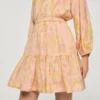 Minikleid mit Blumenprint