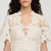 Minikleid mit Blumenprint