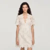 Minikleid mit Blumenprint