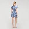 Minikleid mit Blumenprint