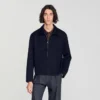 Minimalistische Jacke mit Reissverschluss