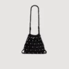 Netz-Tasche mit Nieten
