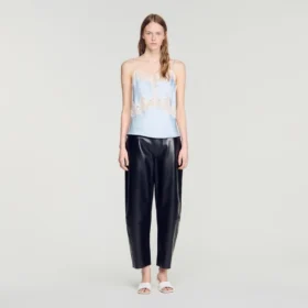 Oberteil im Lingerie-Stil mit Spitze