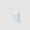 Oberteil im Lingerie-Stil mit Spitze