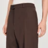 Oversize-Hose aus Wolle