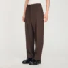 Oversize-Hose aus Wolle