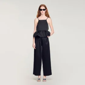 Peplum-Crop-Top