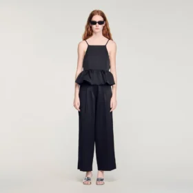 Peplum-Crop-Top