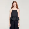 Peplum-Crop-Top