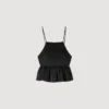 Peplum-Crop-Top