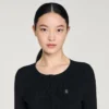 Plissiertes Strick-Minikleid