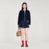 Polo-Cardigan aus Wolle