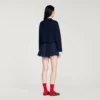 Polo-Cardigan aus Wolle