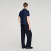 Polohemd aus Jacquard mit quadratischem Kreuzmuster