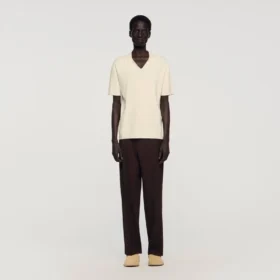 Polohemd aus Stretch-Strick