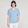 Polohemd aus Stretch-Strick