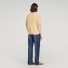 Polohemd in Jute-Optik