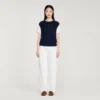 Pullover aus Pointelle-Strick