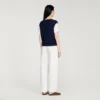 Pullover aus Pointelle-Strick