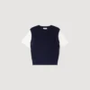 Pullover aus Pointelle-Strick