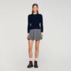 Pullover aus Wollmischung mit Lagen-Effekt