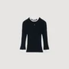 Pullover aus Wollmischung mit Lagen-Effekt