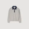 Pullover mit Jeans-Kragen