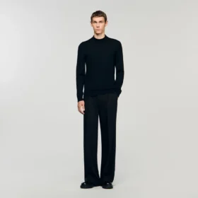 Pullover mit Stehkragen