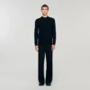Pullover mit Stehkragen